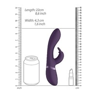 8.6" Cato Pulse Rabbit Vibrator