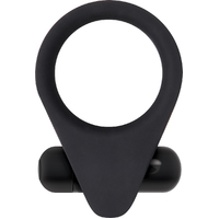 Black Knight Vibrating Cock Ring