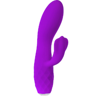  7" Glimmer Rabbit Vibrator