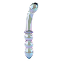 Galaxy Glass Wand Double Dildo