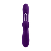 Playboy Pleasure THE THRILL Purple 24.4 cm USB Rechargeable Rabbit Vibrator