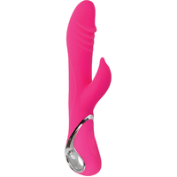 9" Cotton Candy Rabbit Vibrator