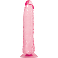 8" Pink Jelly Cock