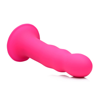 7" Squeezable Wavy Dildo