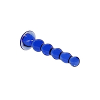 7" Stretch Glass Anal Beads