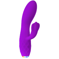  7" Glimmer Rabbit Vibrator