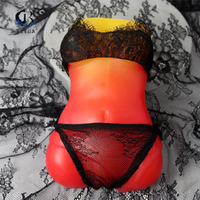 Red/Yellow Ass Stroker Breast