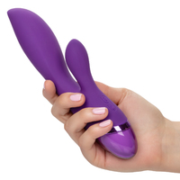 8" Aura Dual Lover Rabbit Vibrator