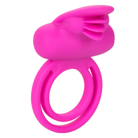 Dual Clit Flicker Vibrating Cock Ring