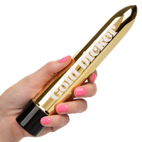 Naughty Bits Gold Dicker Personal Vibrator