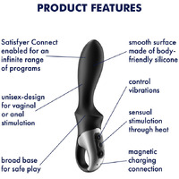 Heat Climax Anal Vibrator