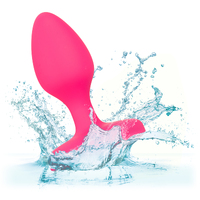 Cheeky Gems Medium Rechargeable Vibrating Probe- Pink