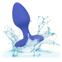 Cheeky Gems Medium Rechargeable Vibrating Probe - Blue