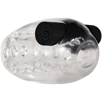 Snap Clear Mini Vibrating Stroker