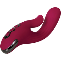 8" Red Dream Rabbit Vibrator