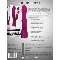 Double Tap Rabbit Vibrator