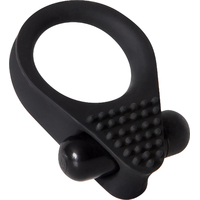 Black Knight Vibrating Cock Ring