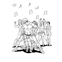 Bachelorette Party Colouring Book Bachelorette Party Colouring Book