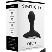 ASTOR Anal Vibrator (Black) ASTOR Anal Vibrator (Black)