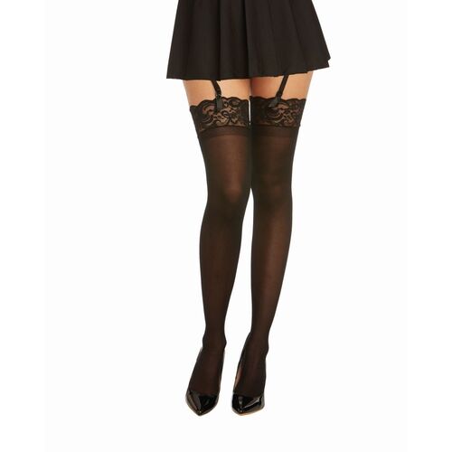 Dreamgirl Thigh High Sheer Lace OS