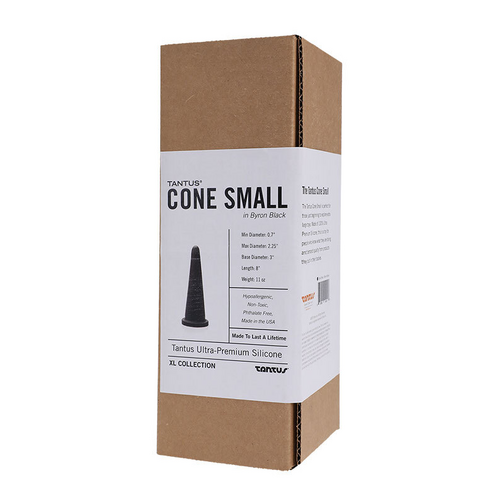 8" Cone Small Black 