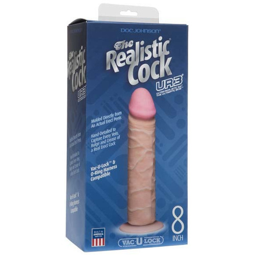 8" Realistic Cock