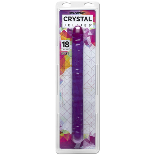 18" Translucent Double Dildo