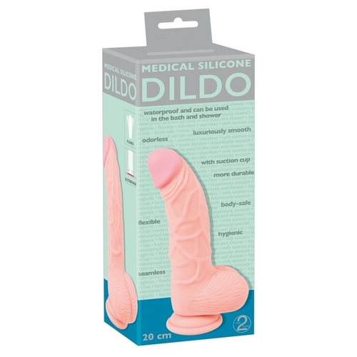 Medical Silicone 8" Dildo