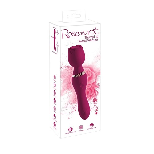 RoseThumping Wand Vibrator