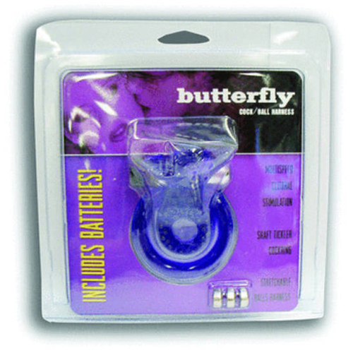 Butterfly Vibrating Cock Ring