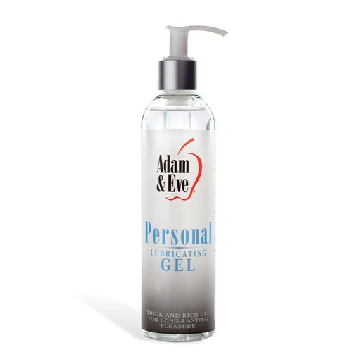 Adam & Eve Personal Water Based Gel Lubricant - 237 ml (8 oz) Bottle