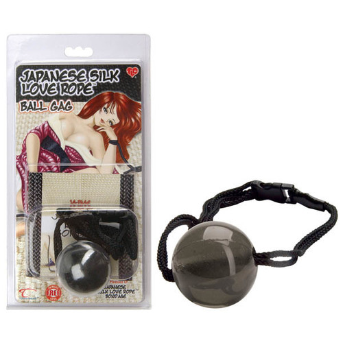 JAPANESE SILK LOVE ROPE BALL GAG