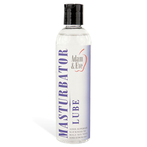 Adam & Eve Masturbator Lube Water Based Lubricant - 237 ml (8 oz) Bottle