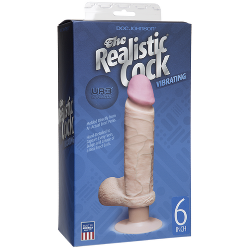 6" Dual Density Vibrating Cock