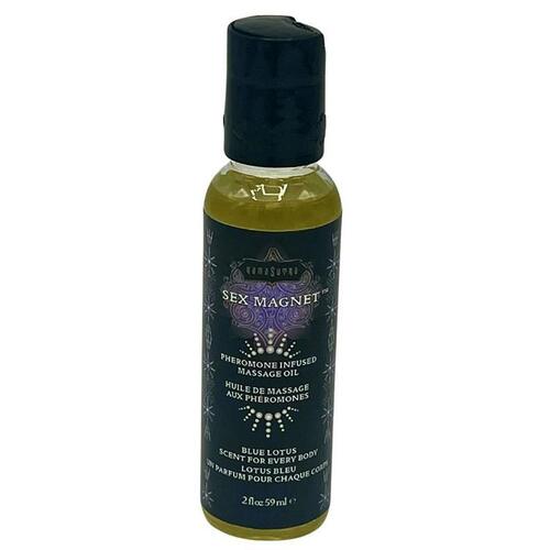 SEX MAGNET Pheromone Massage Oil Blue Lotus