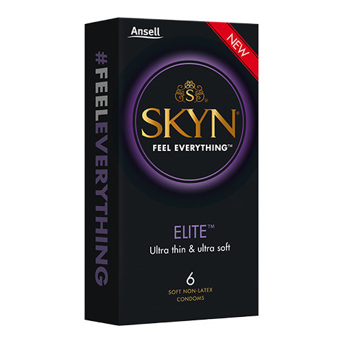 53mm Non Latex Condoms x6