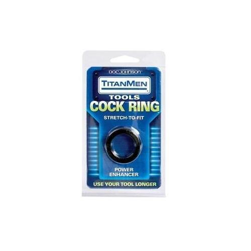 TitanMen Tools - Cock Ring Black