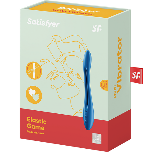 Elastic Game Flexible Vibrator