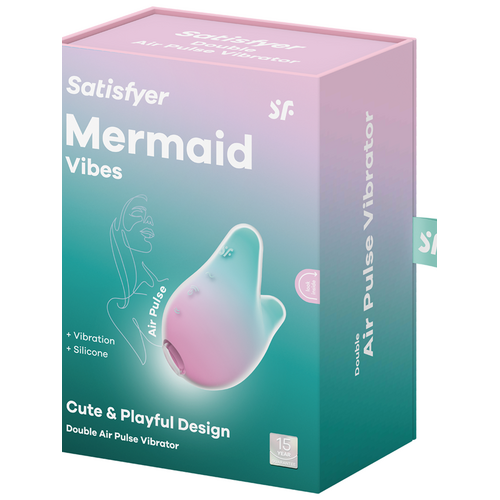 Satisfyer Mermaid Vibe Mint/Pink