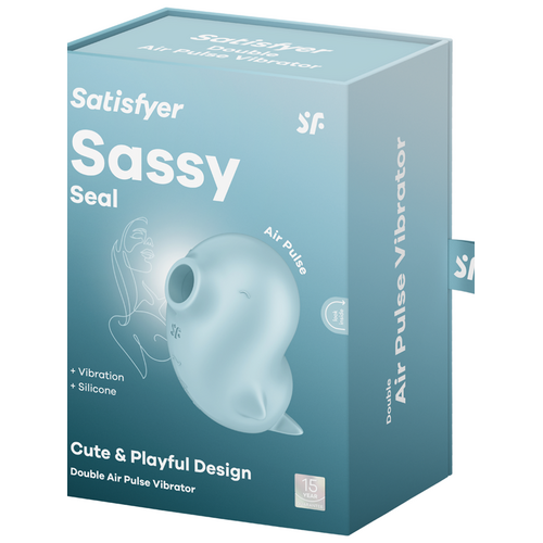 Satisfyer Sassy Seal Light Blue