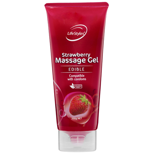 Strawberry Massage Gel 200g