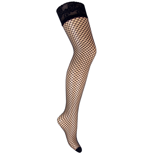 Plus Mesh Fishnet Hold Ups M