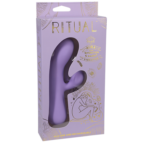 RITUAL Aura Rechargeable Silicone Rabbit Vibe Lilac