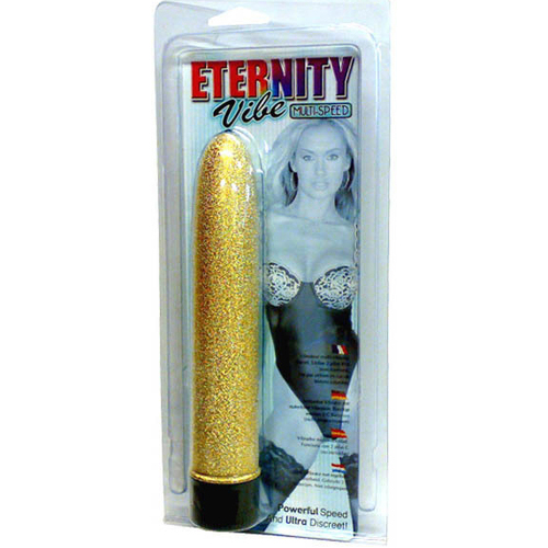 Glitter Gold 6.5'' Vibrator