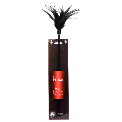 Le Plume Feather Tickler Black