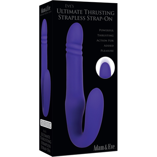 5" Thrusting Strapless Strap-On