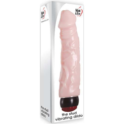 9" Stud Vibrating Cock