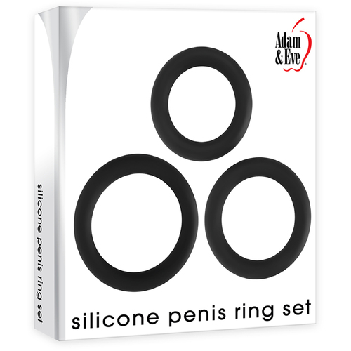 Silicone Cock Rings x3