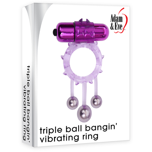 Ball Banging Vibrating Cock Ring