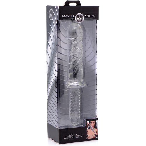 Brutus Glass Dildo Thruster